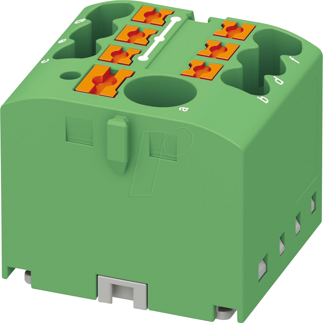 PHOE 3273468 - Verteilerblock - PTFIX 6/6X2,5-G grün