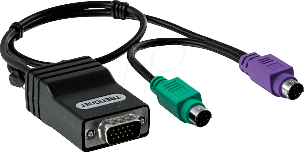 TRN TK-CAT5P - KVM Adapterkabel, VGA, PS/2