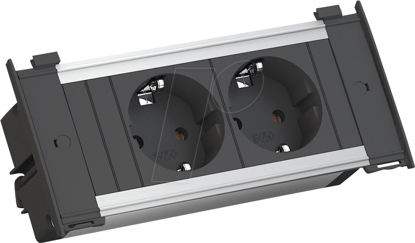 BACH 927.200 - KAPSA Steckdoseneinheiten X-Small, 2-fach