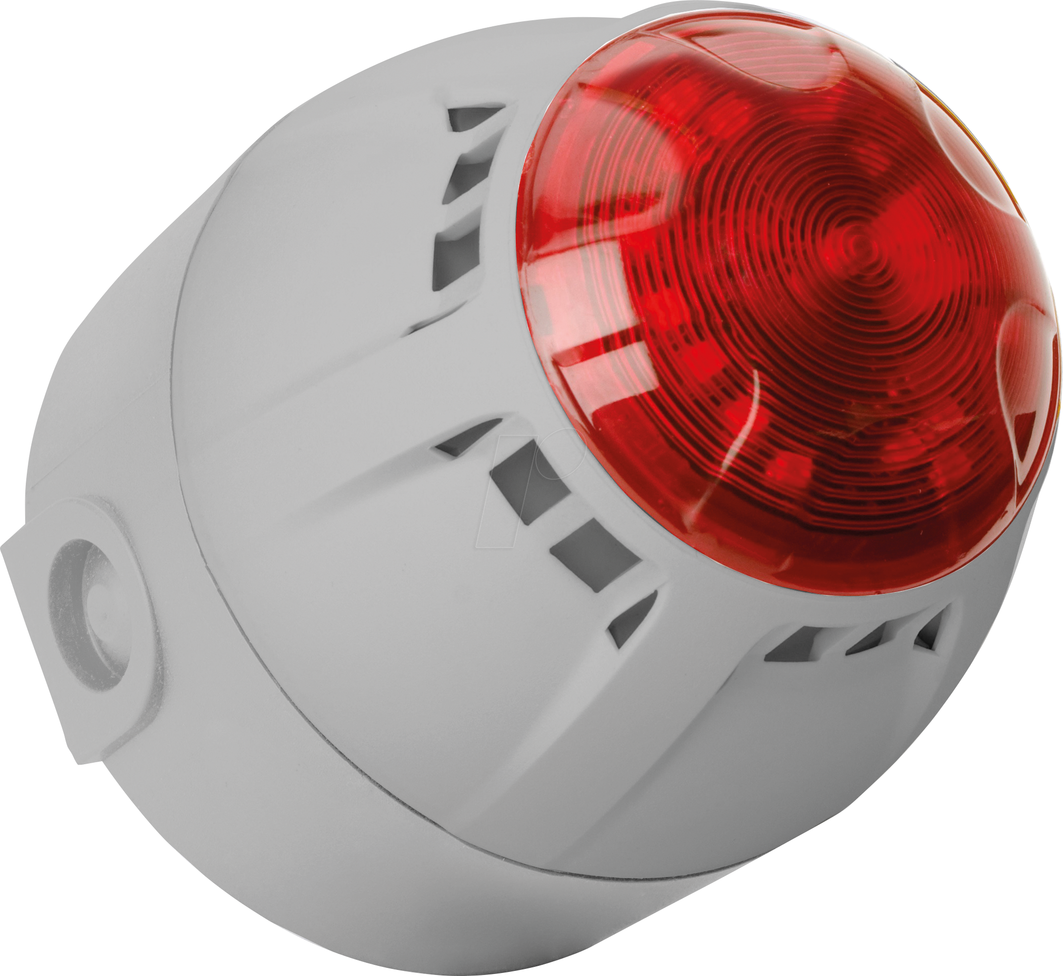 CH100DGRL - Chiasso 100 Razor, grau, rote Linse, Deep Base