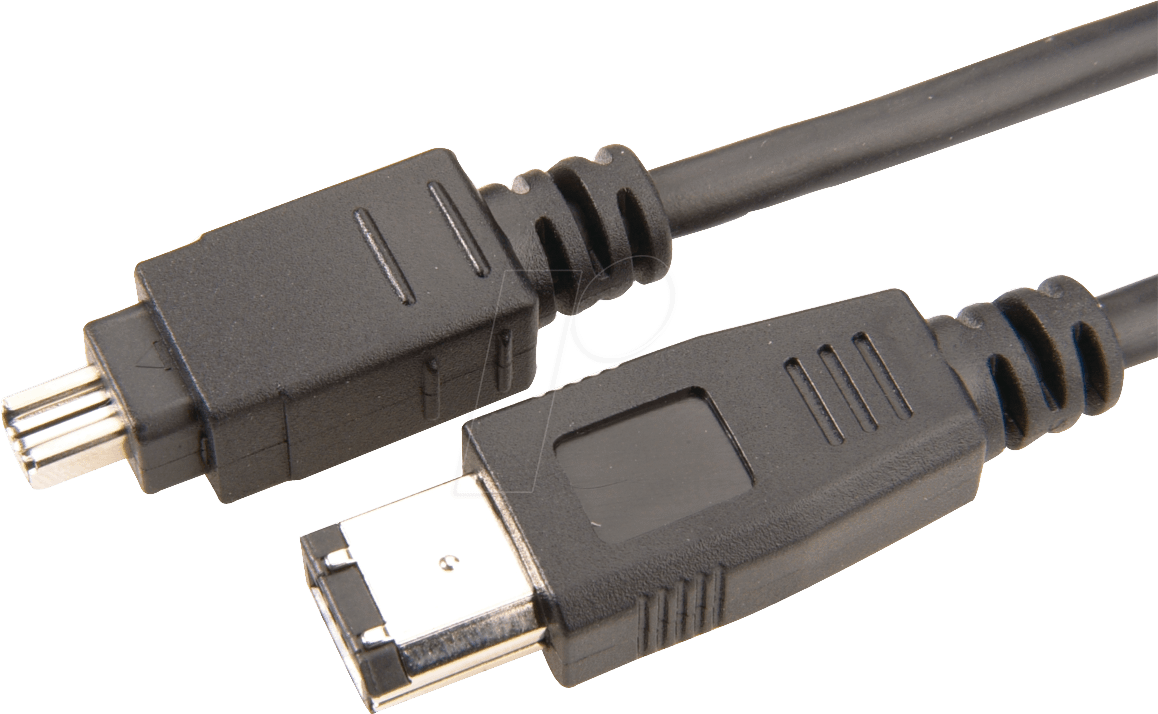 AK FW 6-4 2M - Firewire Kabel, 4-pol. ST/ 6-pol. ST, 1,8m