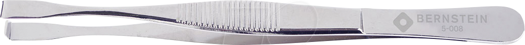 BERN 5 008 - Bestückungspinzette, abgewinkelt, 145 mm