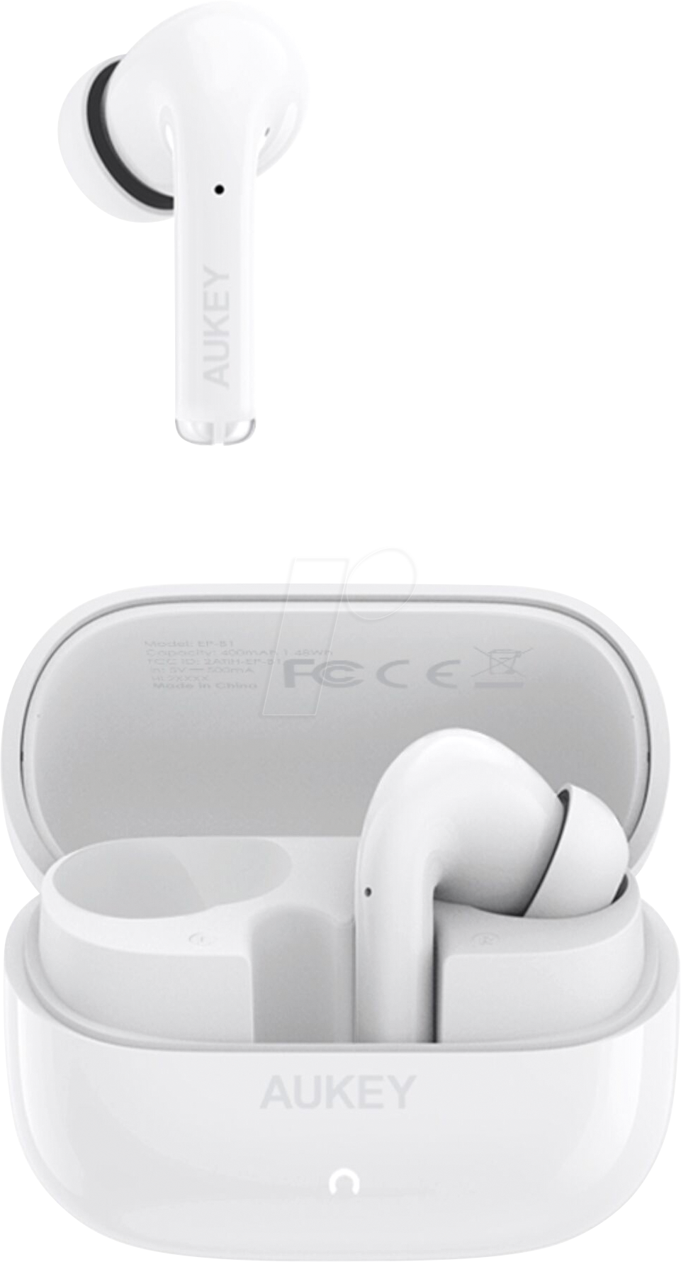 AUKEY EP-B1 - Bluetooth® Kopfhörer, In-Ear, TWS, weiß