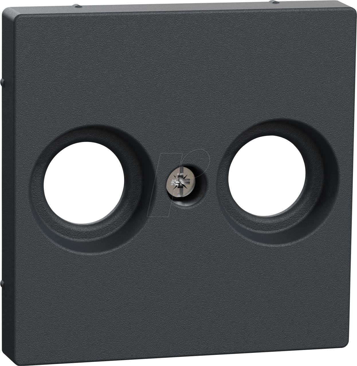 ME SM 4122-0414 - System M, Antennensteckdose, anthrazit, Zentralplatte