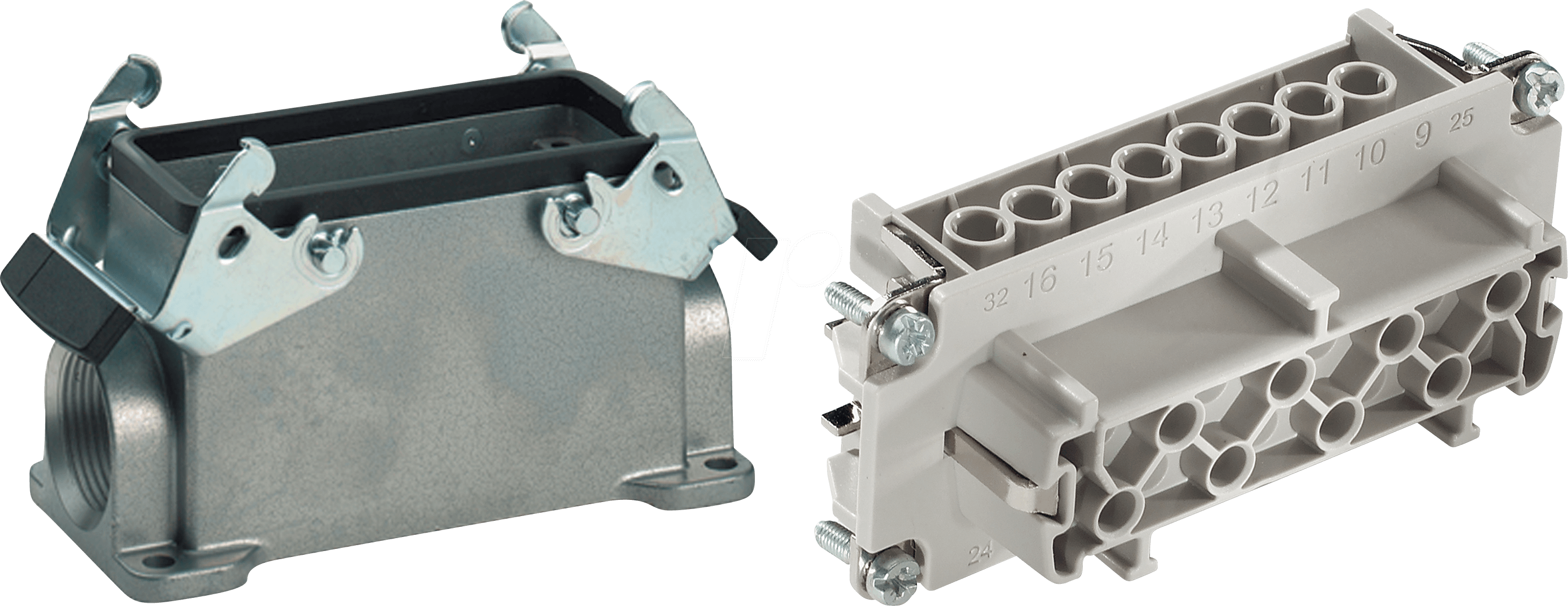 HBE 16 B SGR M25 - EPIC® H-BE 16 - 16+PE - Buchse, SGR-LB, M25