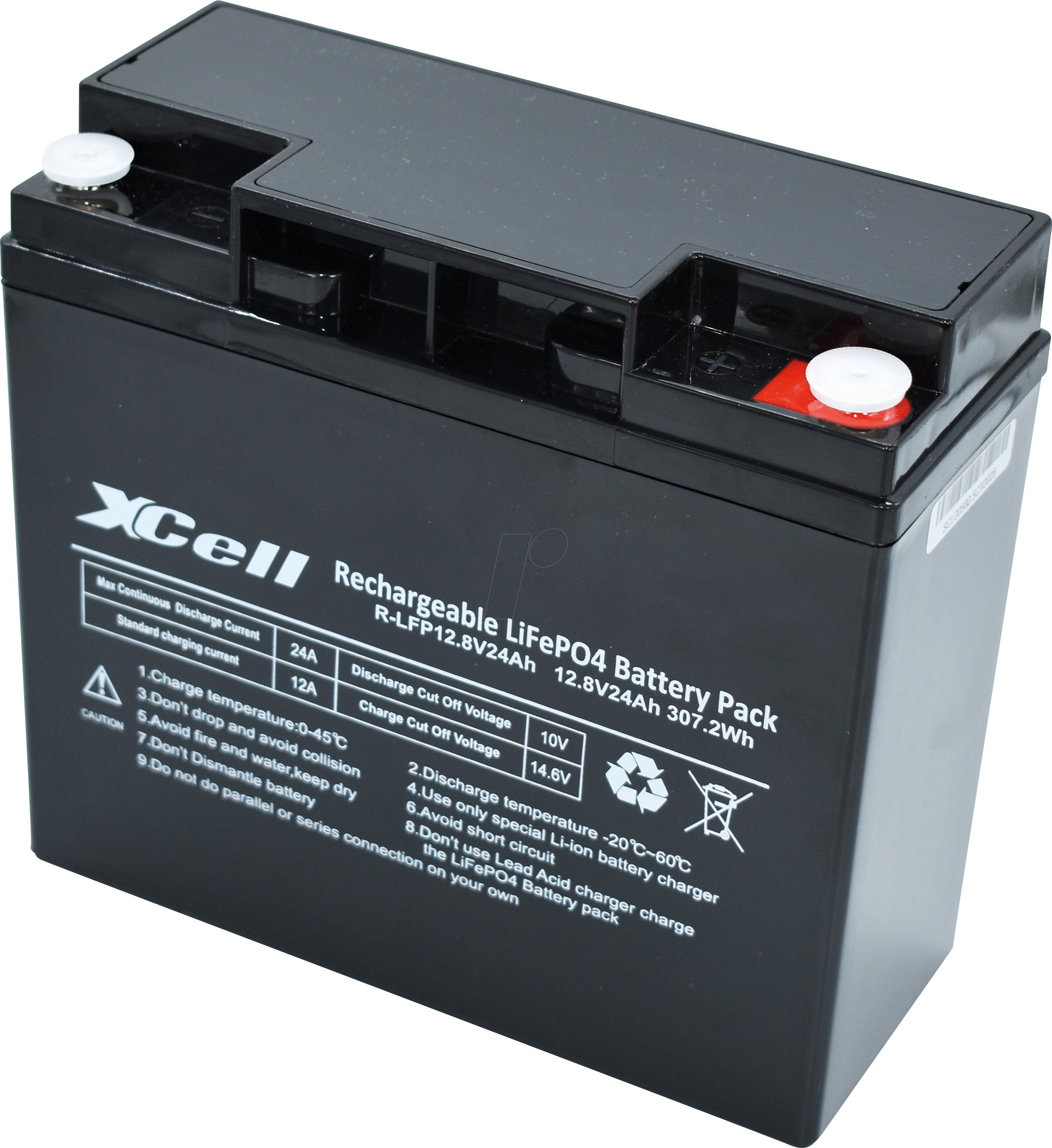 XCELL LFP1224 - Xcell LFP Akku 12V 24 Ah
