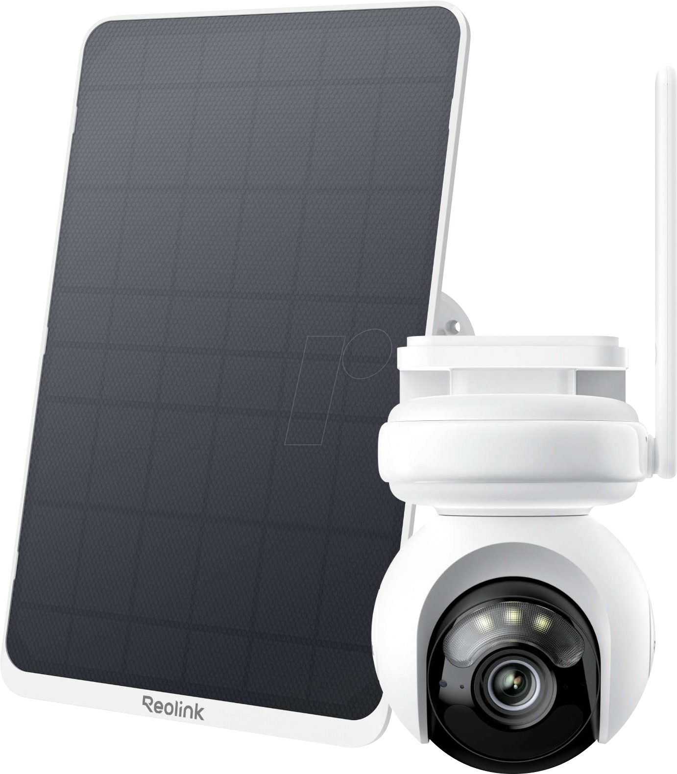 REO B660-SOL - Überwachungskamera, IP, WLAN, außen, inkl. Solarpanel