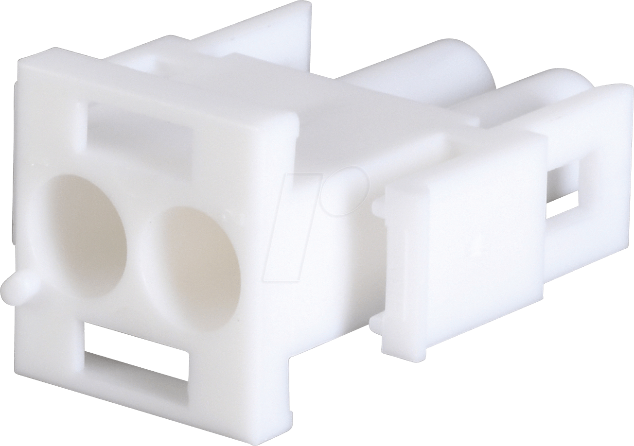 MNL 2SG - 2-pol. Mate-N-Lok Steckergehäuse, 1-reihig