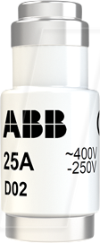 ABB D02X25GL - D02 Schmelzeinsatz 25A,gL