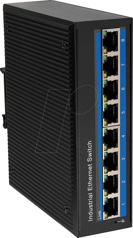 LOGILINK NS203 - Switch, 8-Port, Gigabit Ethernet