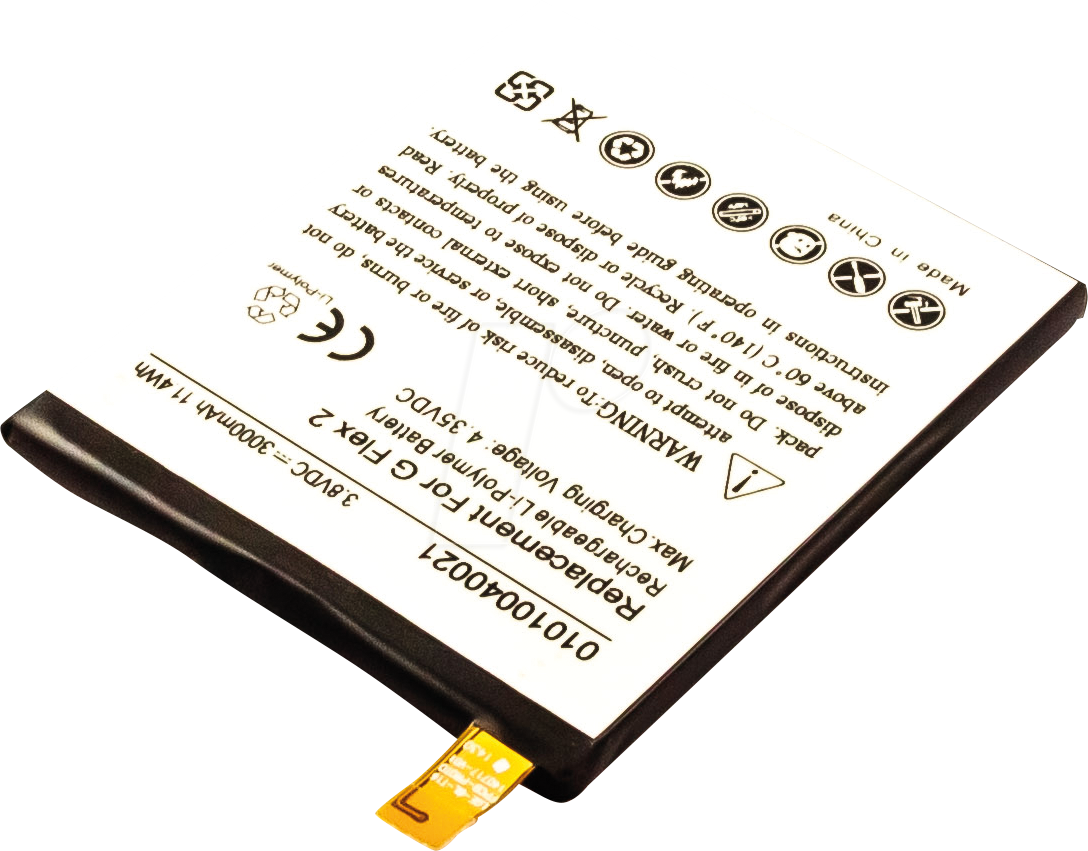 AKKU 13281 - Smartphone-Akku für LG-Geräte, Li-Po, 3000 mAh