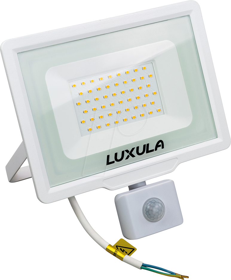LX-400223 - LED-Fluter, 50 W, 3000 K , 5000 lm, weiß, IP65, ... , Sensor
