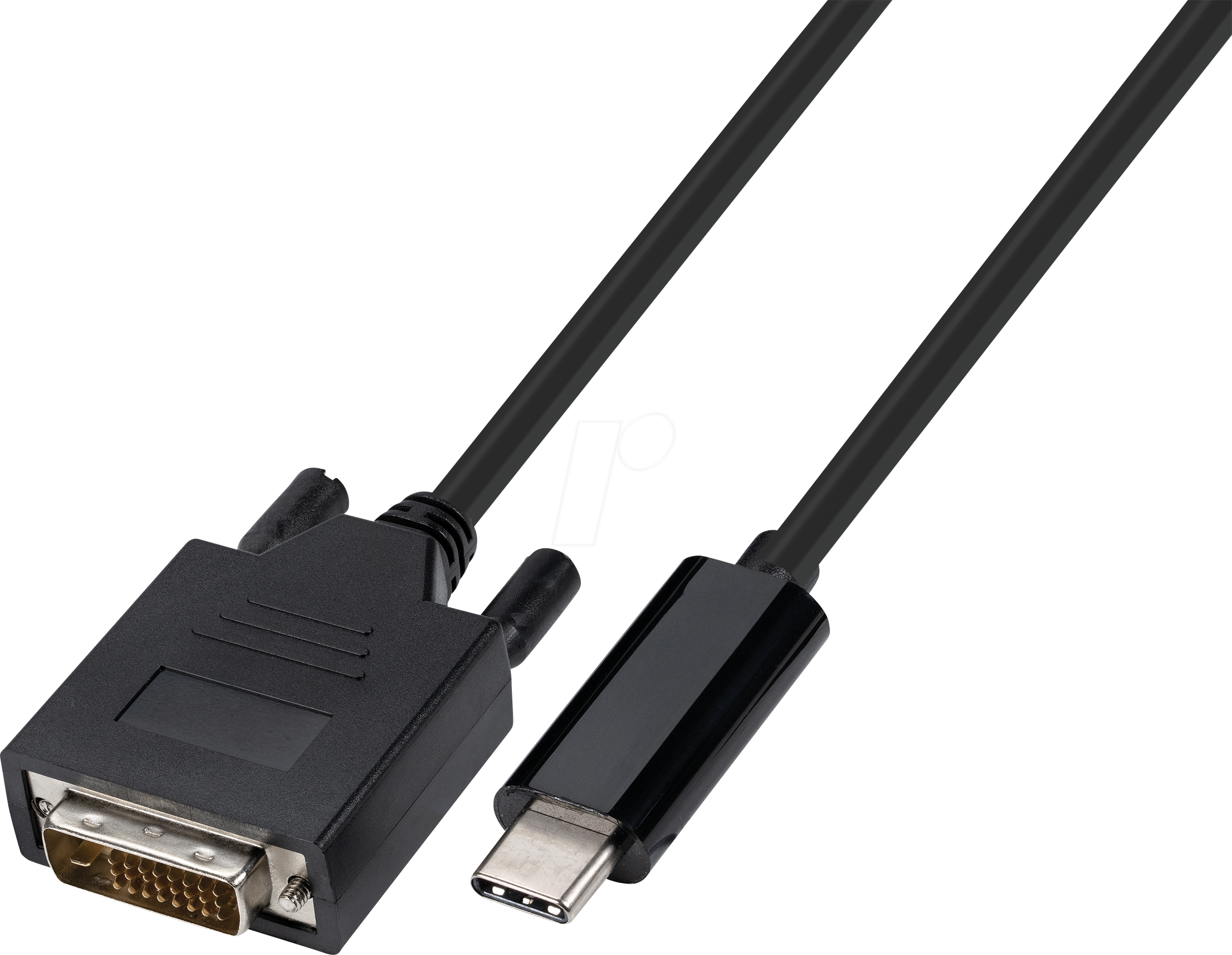 TTL USBCDVI-B1,0 - USB C Stecker auf DVI Stecker, 4K@30 Hz, 1,0 m