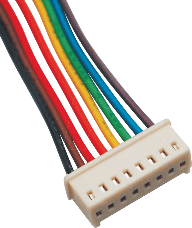 PS 25/3O W - PS-Oberteil, 3-pol, mit Kabel 25cm, weiß