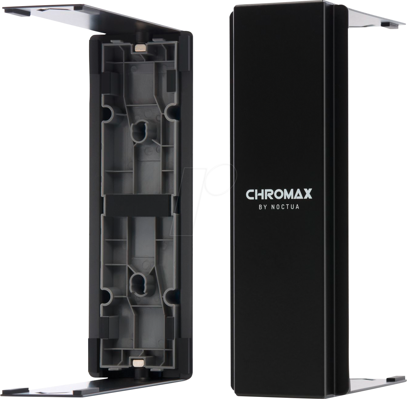 NO NA-HC4 SW - NA-HC4 chromax.black Kühler-Abdeckung für NH-D15(S)