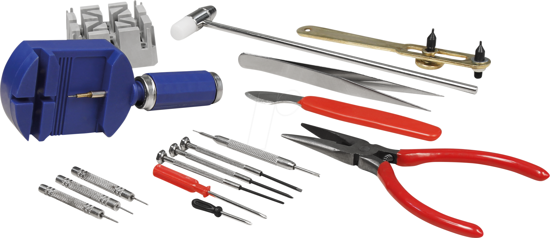 MCP-1220084 - Uhrmacher-Werkzeugsatz, 16-teilig