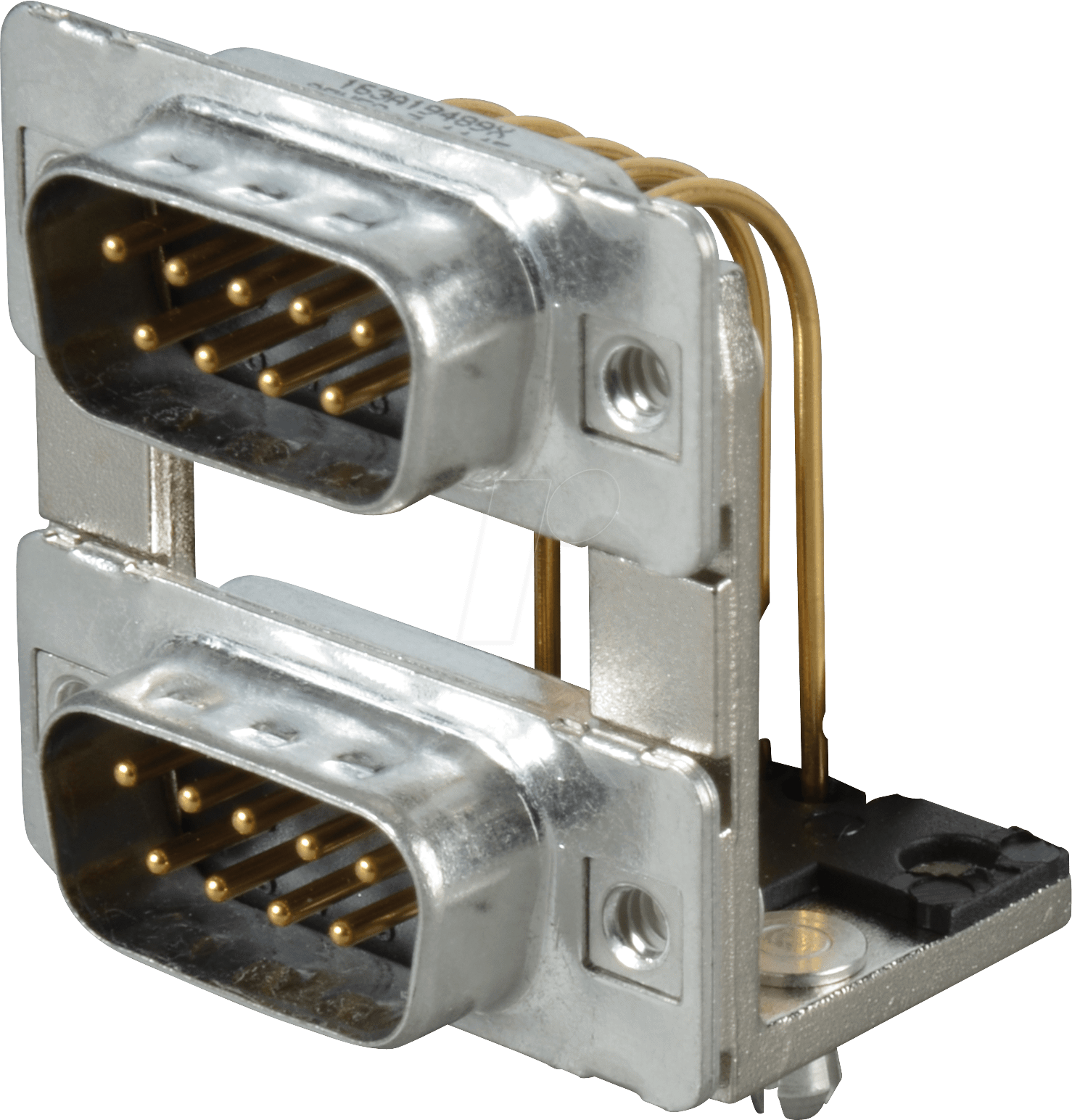D-SUB DP 18 STST - D-SUB, Dual Port, Stecker-Stecker, 2x 9-polig