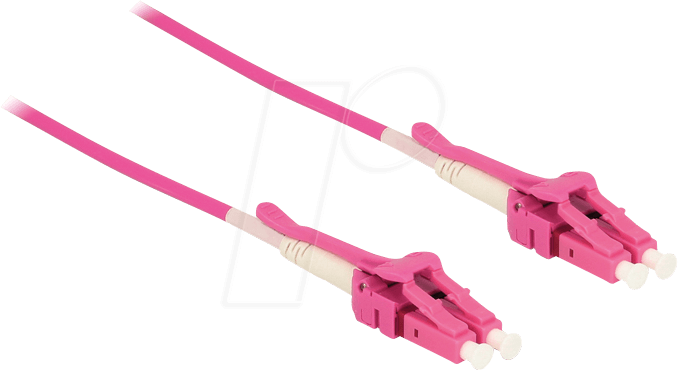 DELOCK 85136 - Kabel LWL LC/LC Uniboot OM4 50/125µ 10 m