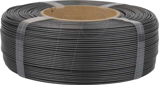 M4P 20028 - Filament, PLA, 1,75 mm, Anthrazitsilber, 1 kg, Refill
