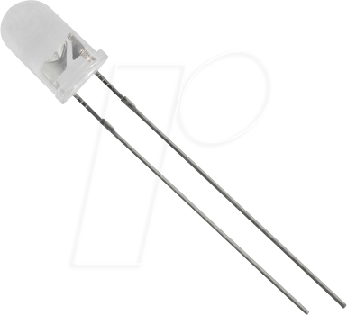 Thumbnail - 5034B2C-DSB-B - LED 5mm, bedrahtet, blau, 2000 mcd, 40°