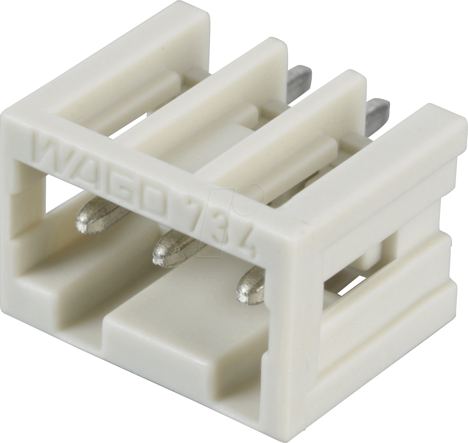 WAGO 734-133 - Print-Stiftleiste, Mini, RM 3,5, gerade, 3-polig