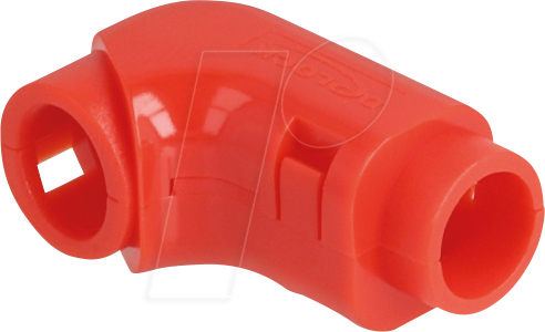 Thumbnail - DELOCK 88126 - Kabelschutz, 90° Adapter, 8 Stück, rot