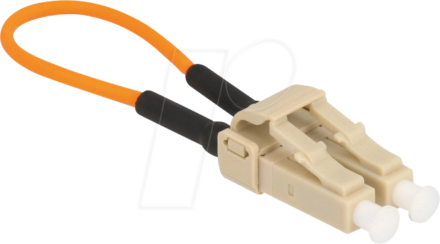 DELOCK 86925 - LWL Loopback Adapter, LC / OM1, Multimode, beige
