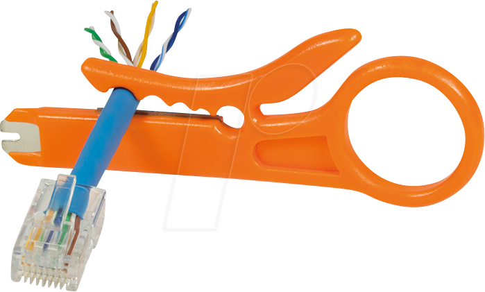 LOGILINK WZ0024 - LSA Anlegewerkzeug mit Abisolierfunktion, Kunststoff