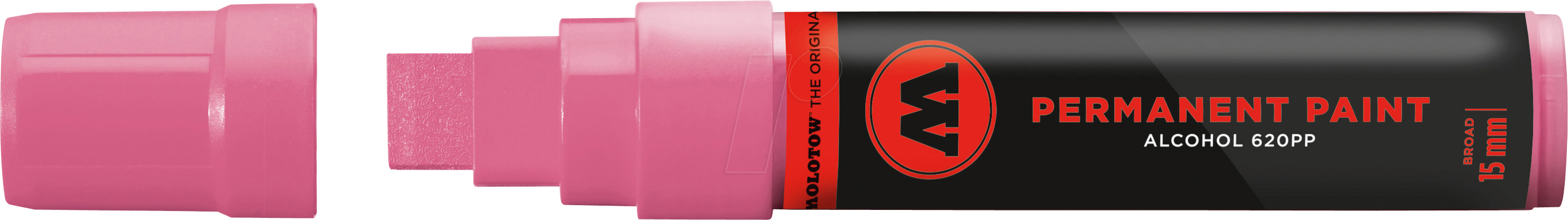 MO620136 - Permanent Marker 620PP, 15 mm, pink
