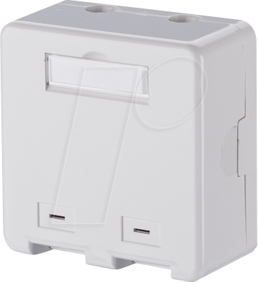 BTR 1309150002KE - Keystone Anschlussdose AP 2 Port