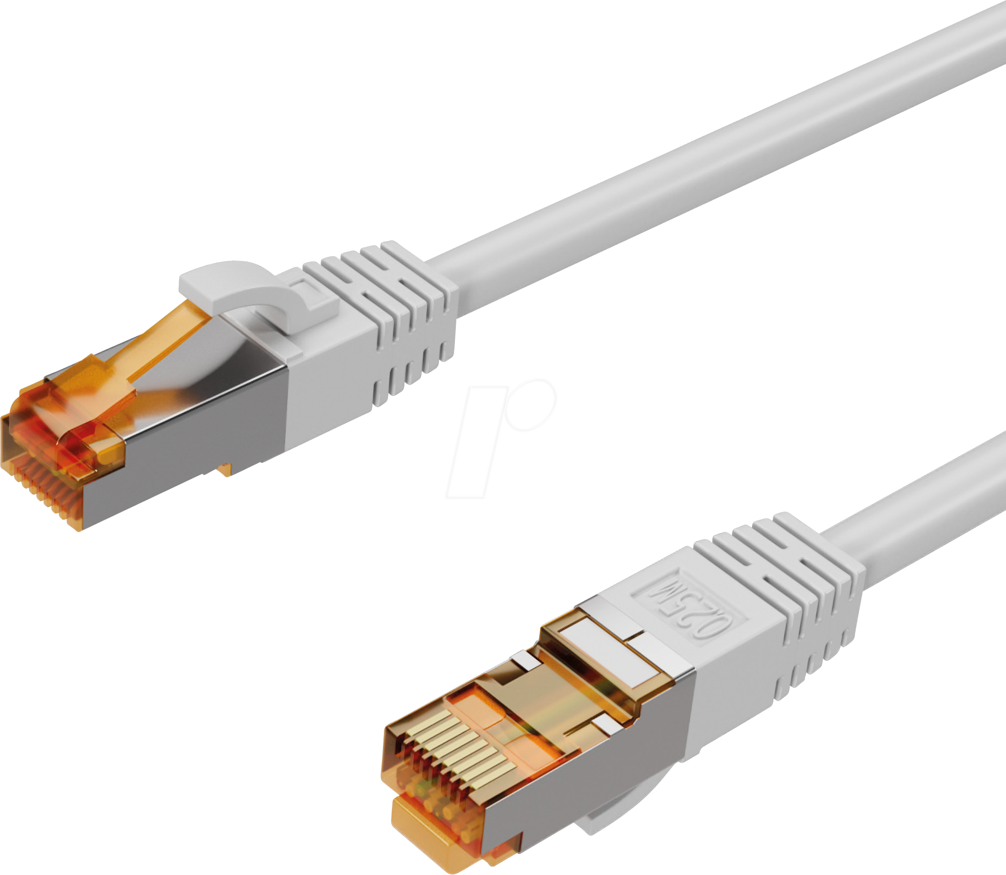Thumbnail - FLX FL31-60050 - Patchkabel Cat.6A S/FTP PIMF grau 5 m