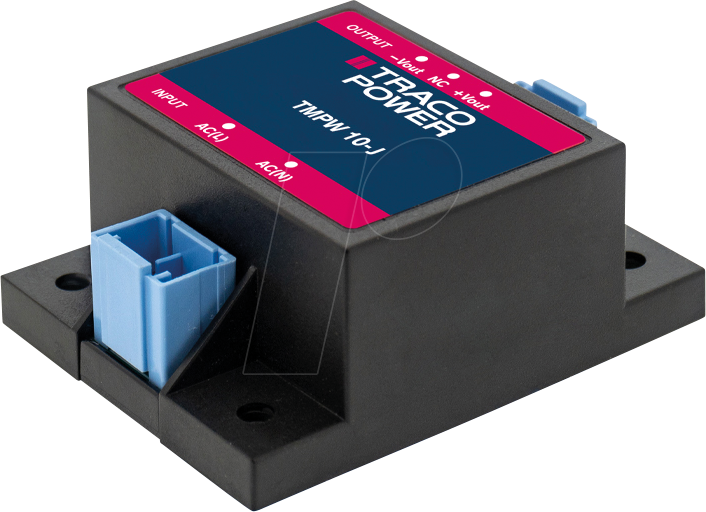 TMPW 10-112-J - AC/DC-Wandler TMPW, 10 W, 85-305 VAC/12,0 VDC, Chassis-Gehäuse