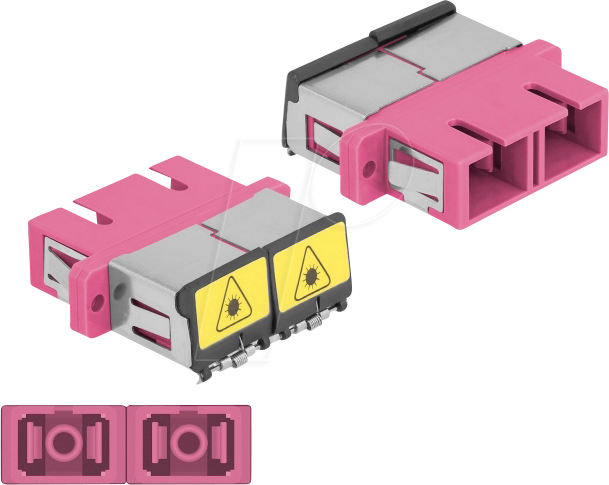 DELOCK 86896 - LWL Kupplung SC/SC Duplex