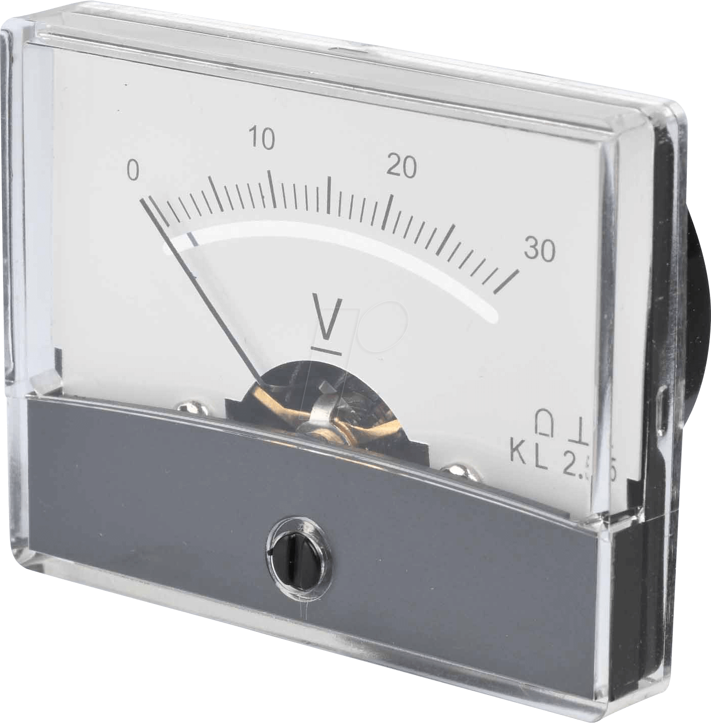 Thumbnail - PM 2-30V - Drehspul-Messwerk, 30 V, 60x46 mm