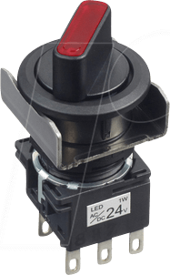 Thumbnail - ID LB6F2T64R - Wahlschalter LB, 22 mm , schwarz