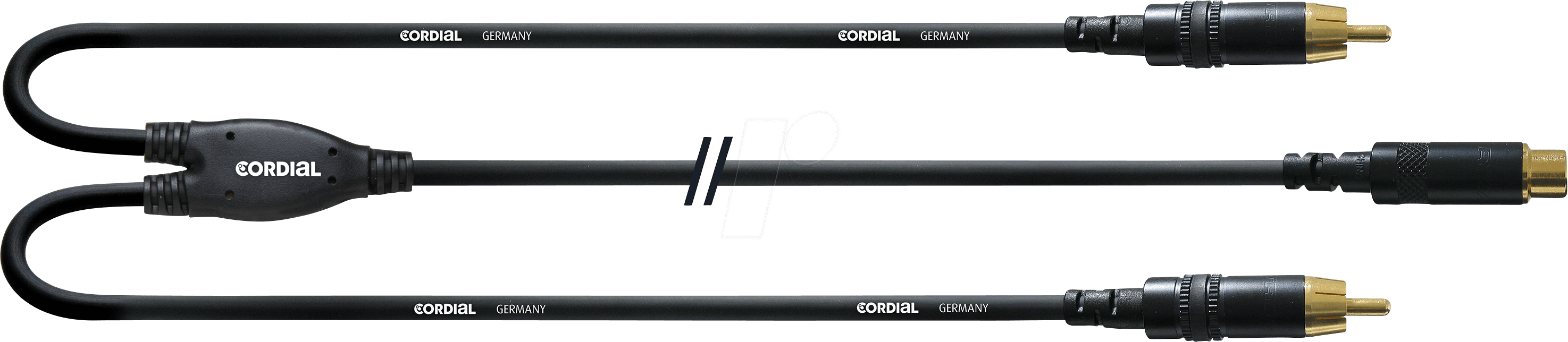 Thumbnail - CFY 0,3 ECC - CORDIAL Y-Adapter Kabel