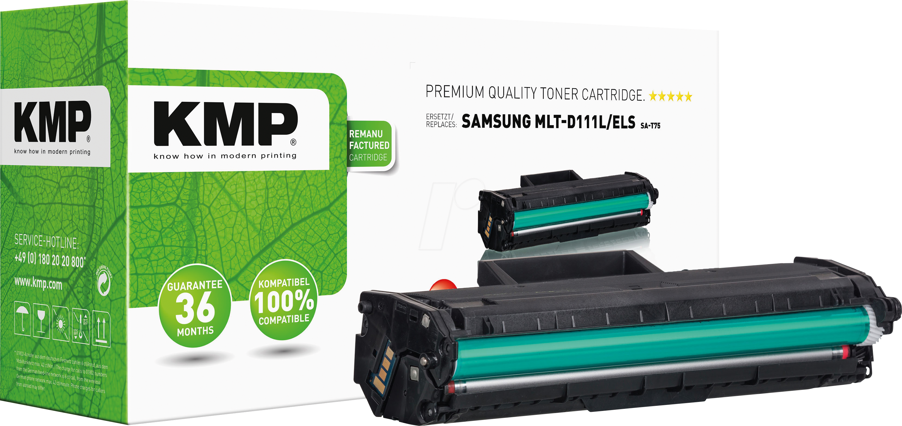 KMP 3518,3000 - Toner, Samsung, schwarz, MLT-D111L