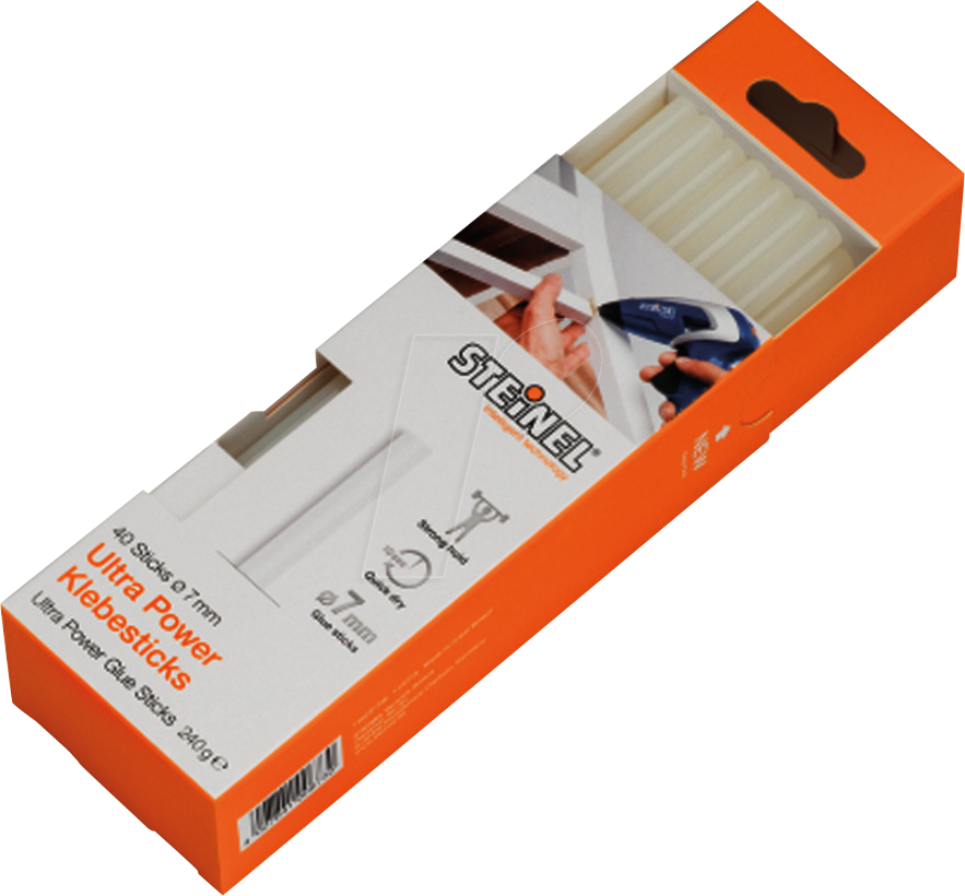 STEINEL 006730 - Klebesticks Ø 7 mm Ultra Power 40 Stk.
