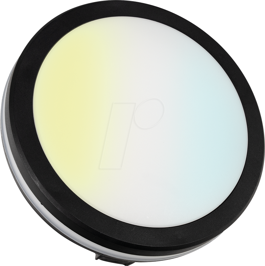 LUXULA LX300256 - LED Deckenlicht, 30W, 3000lm, CCT, IP65, Ø30cm