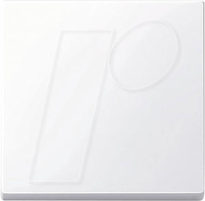 EL SM 432125 - System M, Wippe, aktivweiß, glänzend