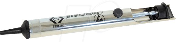 CK T6103A - Entlötpumpe, Metall, antistatisch