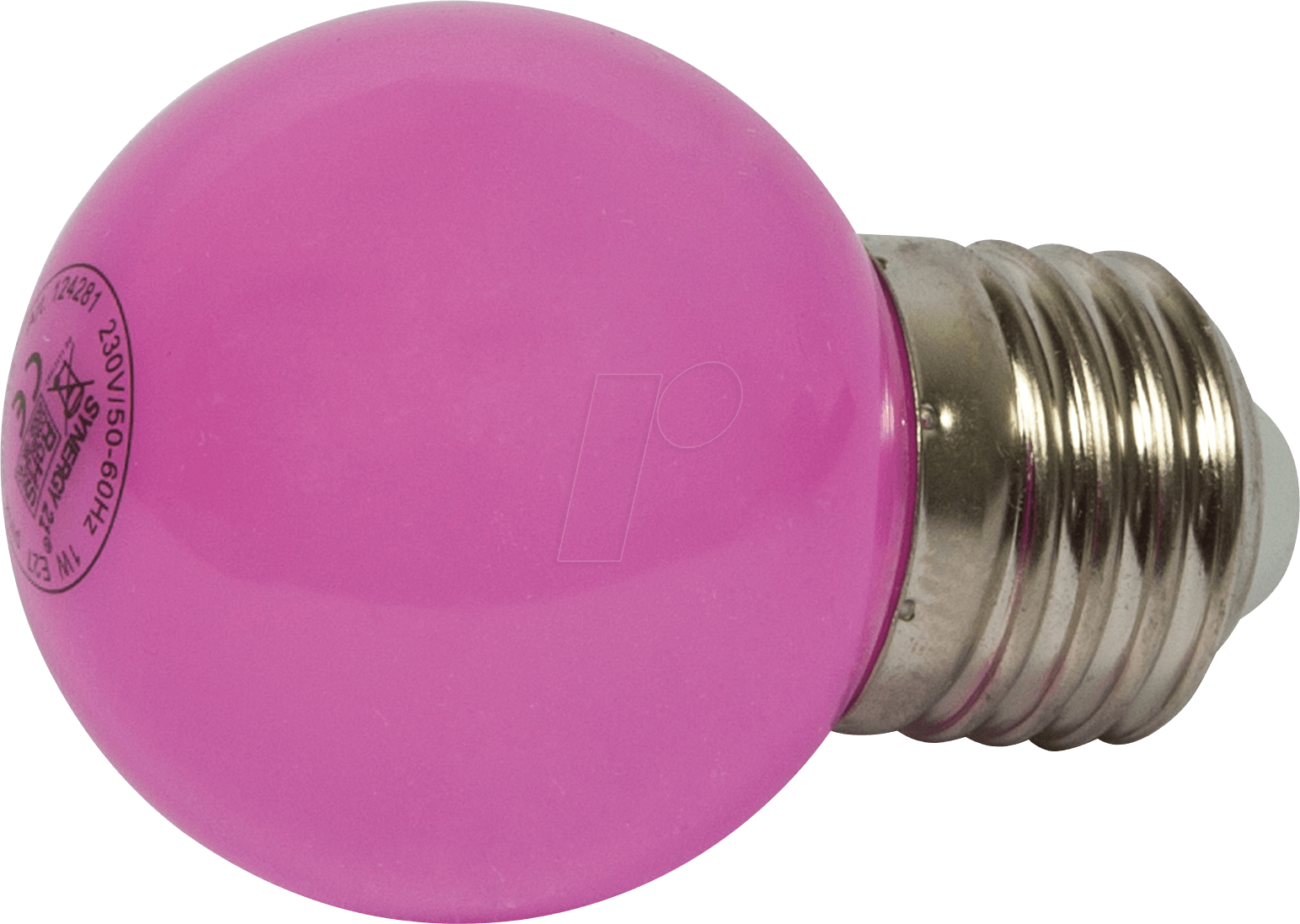 Thumbnail - SYN 124281 - LED-Lampe E27, 1 W, pink