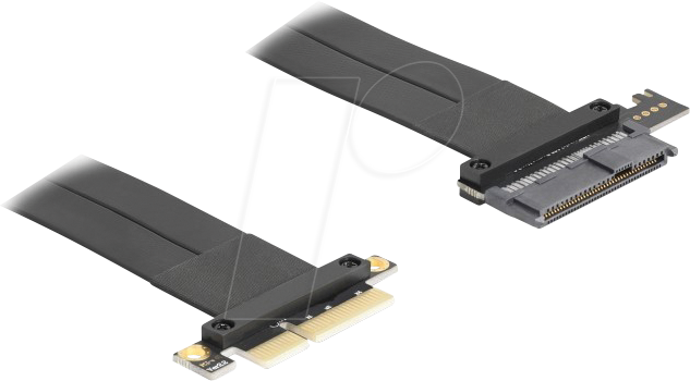 Thumbnail - DELOCK 81507 - PCIe 3.0 x4 > 1 x U.2 SFF-8639, 30 cm Kabel