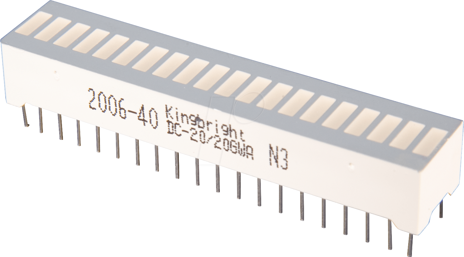 YBG 2000 - Bargraph-Anzeige, 20 Elemente, gelb