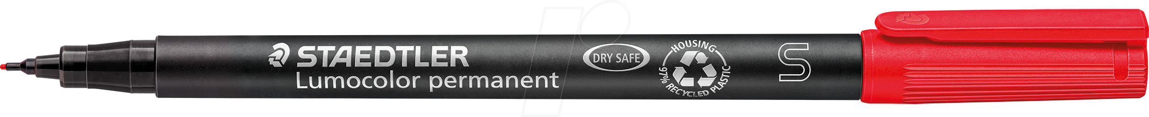 STAEDTLER 313RT - Permanent-Universalstift S, 0,4 mm, rot