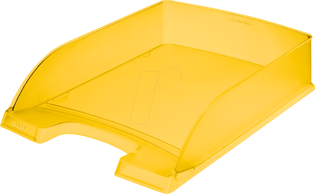 LEITZ 52270010 - Briefkorb A4 Standard Plus, gelb frost