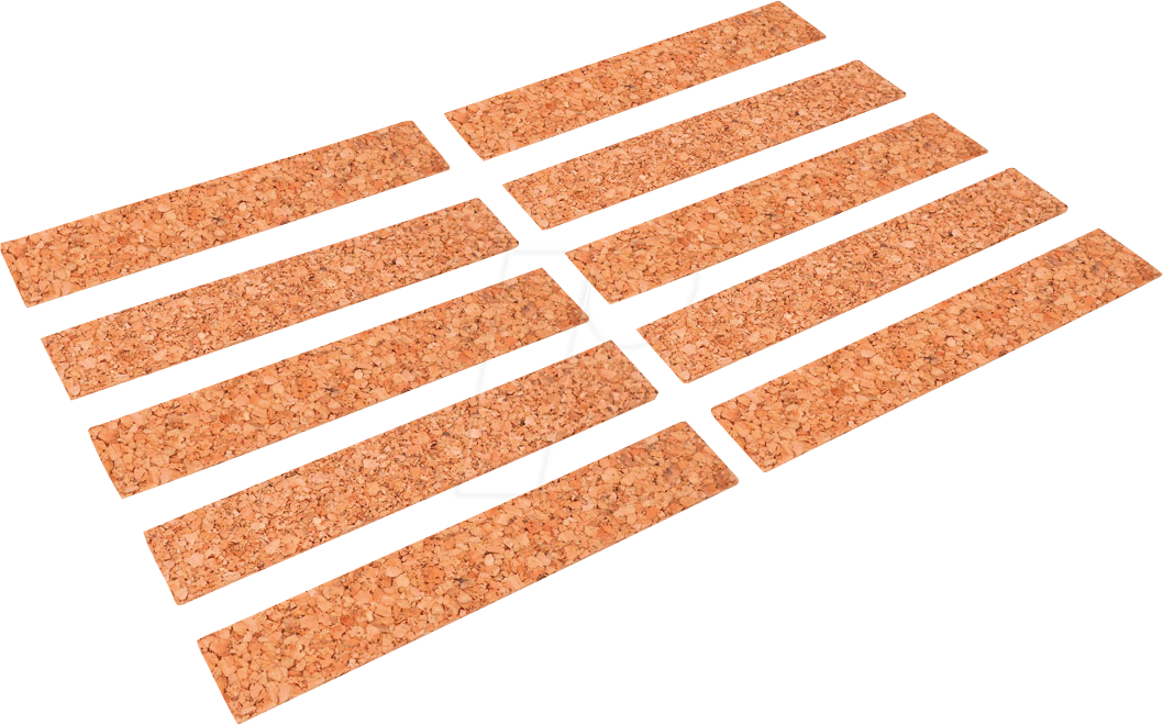 Thumbnail - BERN K 150253 - Universal-Schonbacken, selbstklebend, Kork, 150 mm, 10 Stück