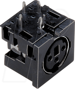 BKL 0204047 - Mini-DIN-Einbaubuchse 4-pol.