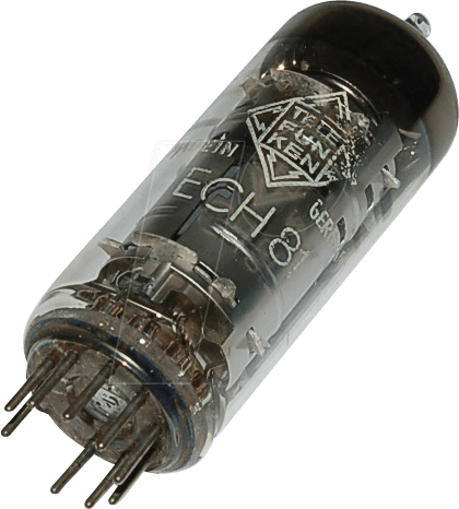 TUBE ECH81 - Elektronenröhre, Mehrfachröhre, Noval, 9-pol, 6,3 V