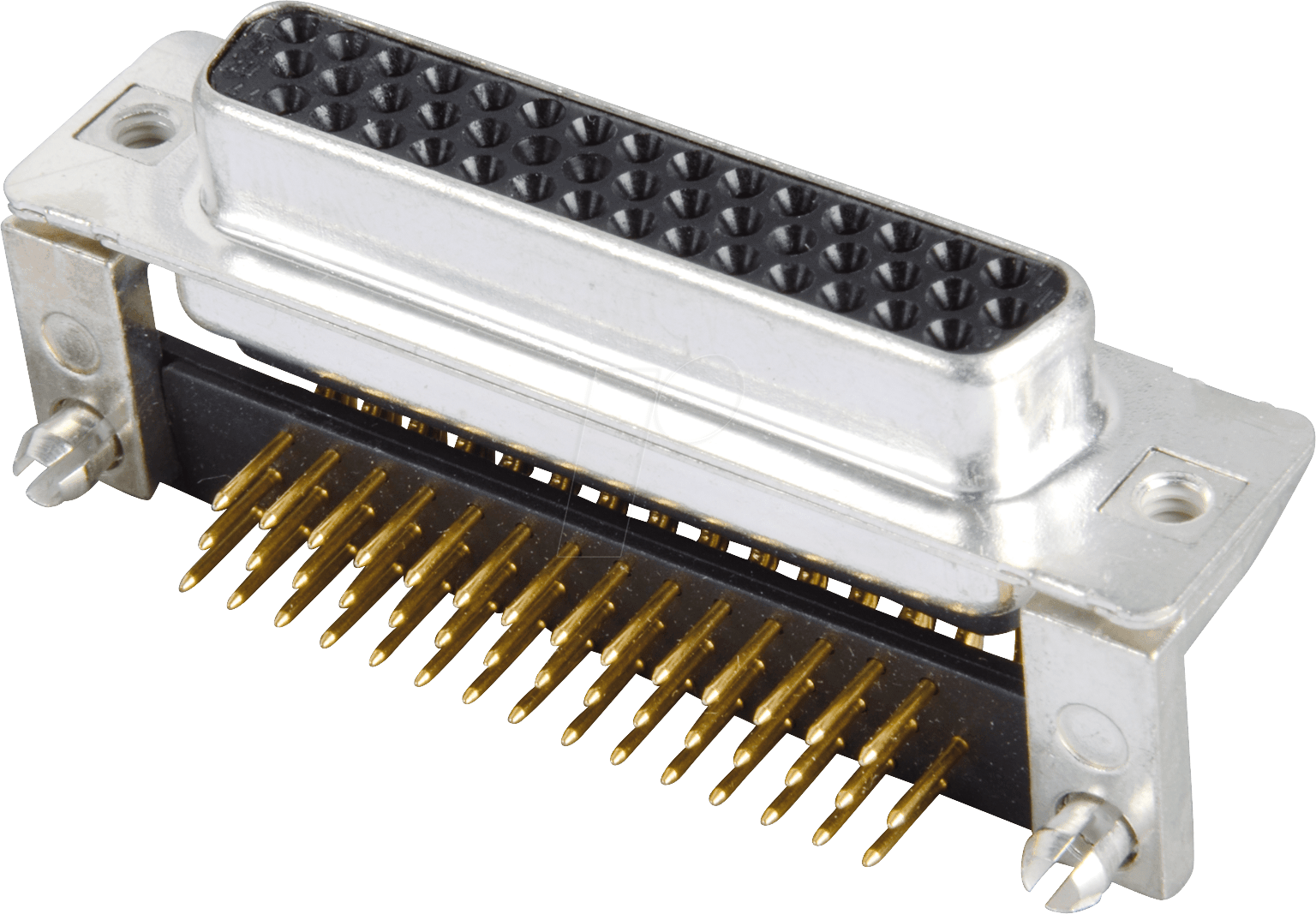 HD 44FW PGK - D-SUB-Buchse, High Density, 44-polig,Print,gew.